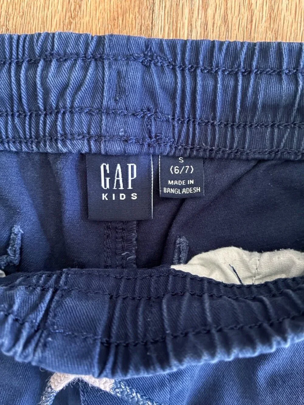 GAP Kids Navy Pull-On Shorts Size Small (6/7)